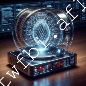 新型量子電腦 照片 具有高質量 高運算