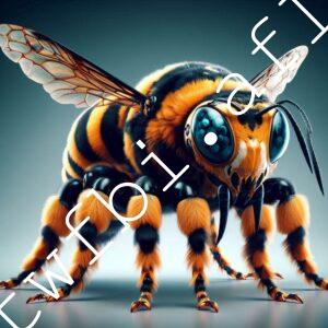 以大虎頭蜂為基礎的變異種噬金魔蜂