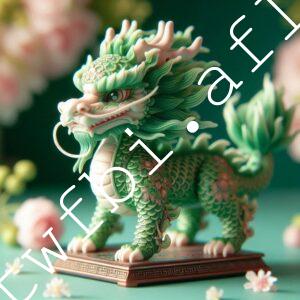 不怎麼像Q版中國上古神獸-青龍公仔