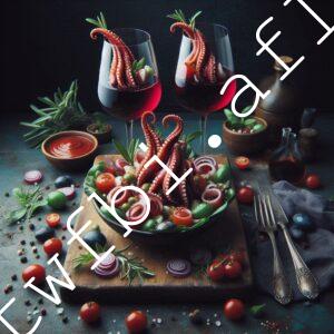 這不是精美擺盤的紅酒墨魚義大利麵