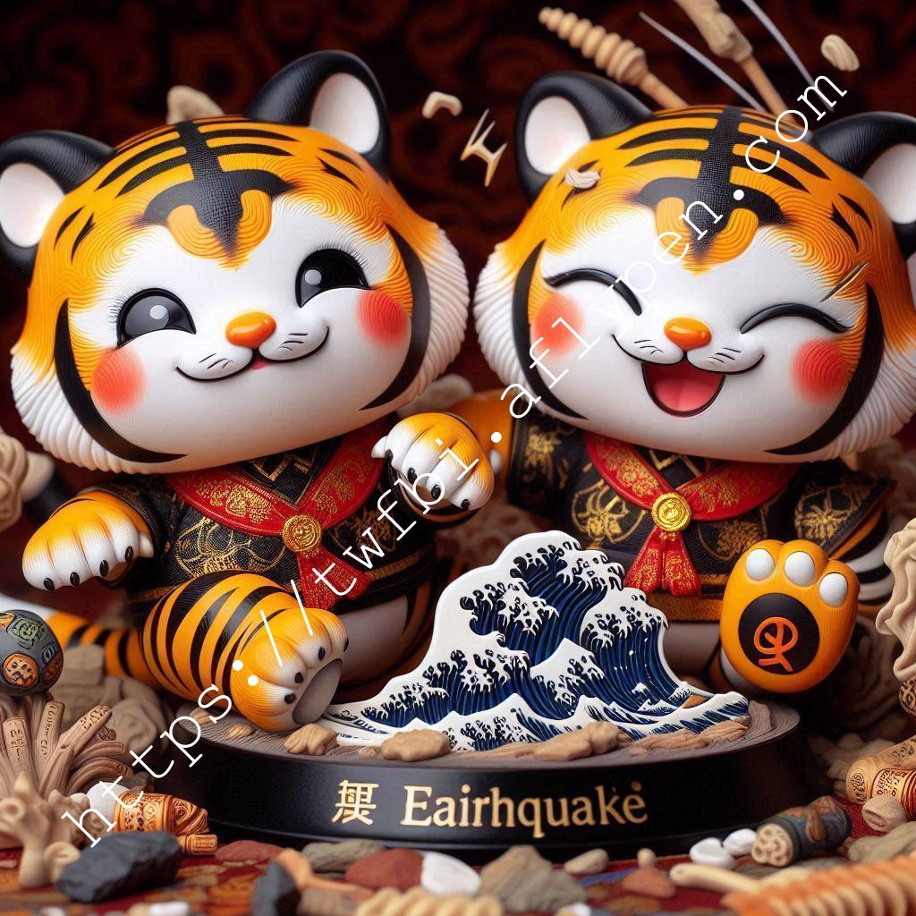 Q版十二生肖 震山虎公仔