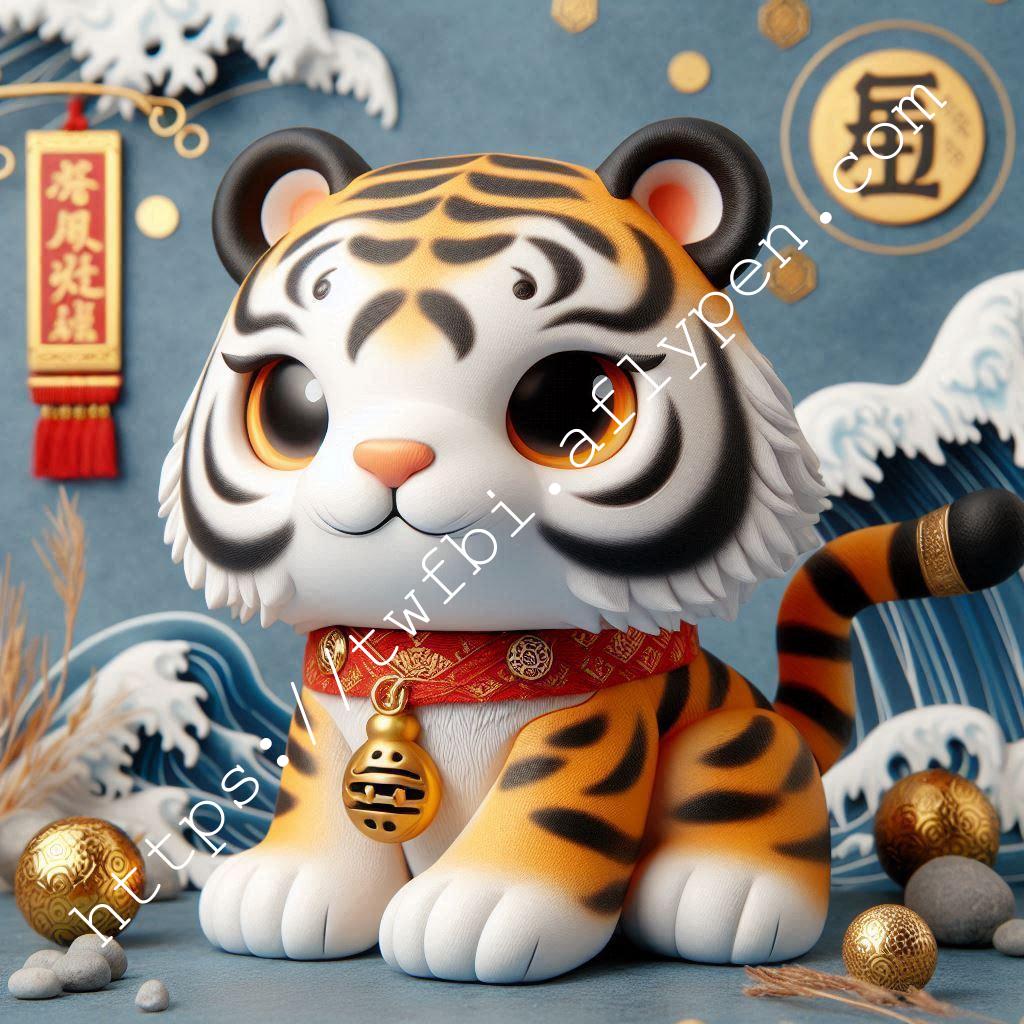 Q版十二生肖 震山虎公仔
