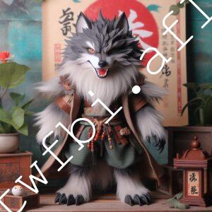 不怎麼像Q版灰狼獸娘公仔