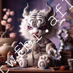 不怎麼像Q版白虎獸娘公仔